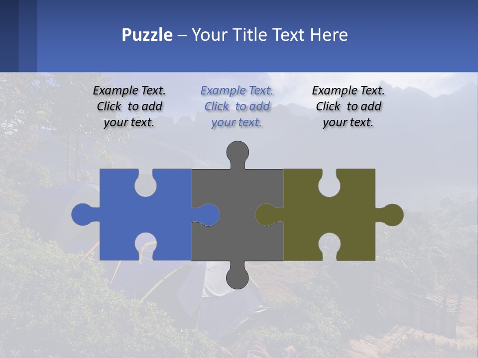 Family Wave Ocean PowerPoint Template