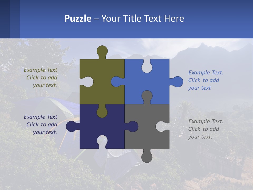 Family Wave Ocean PowerPoint Template