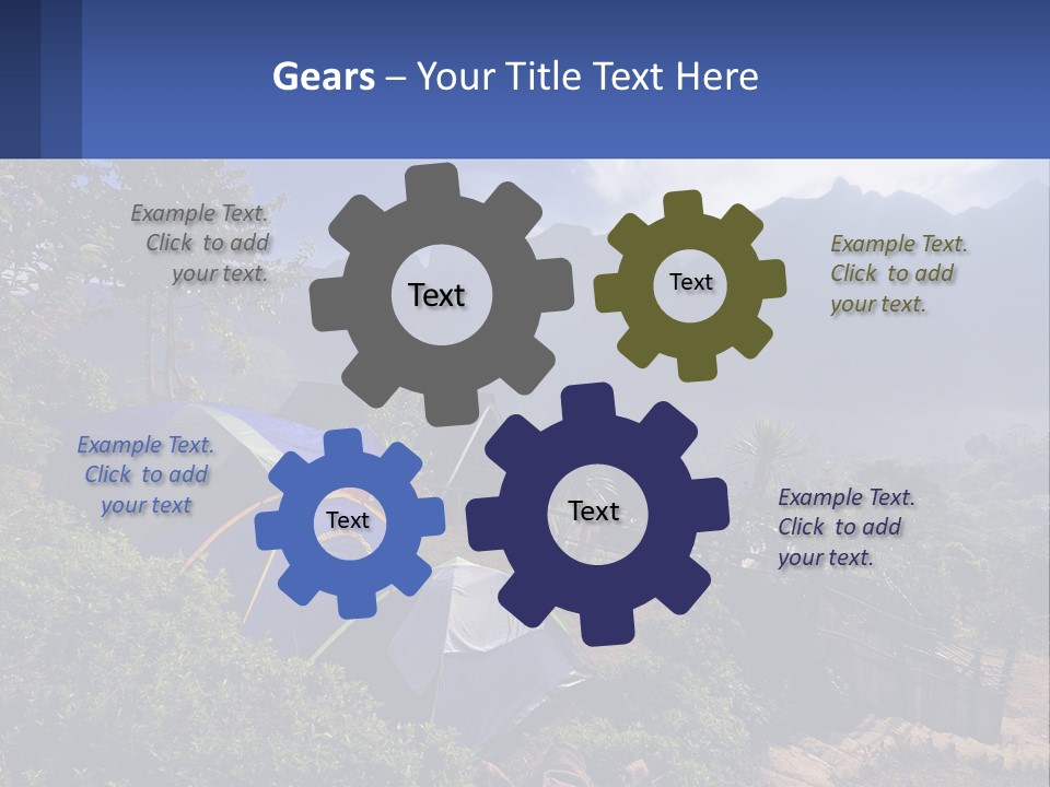 Family Wave Ocean PowerPoint Template