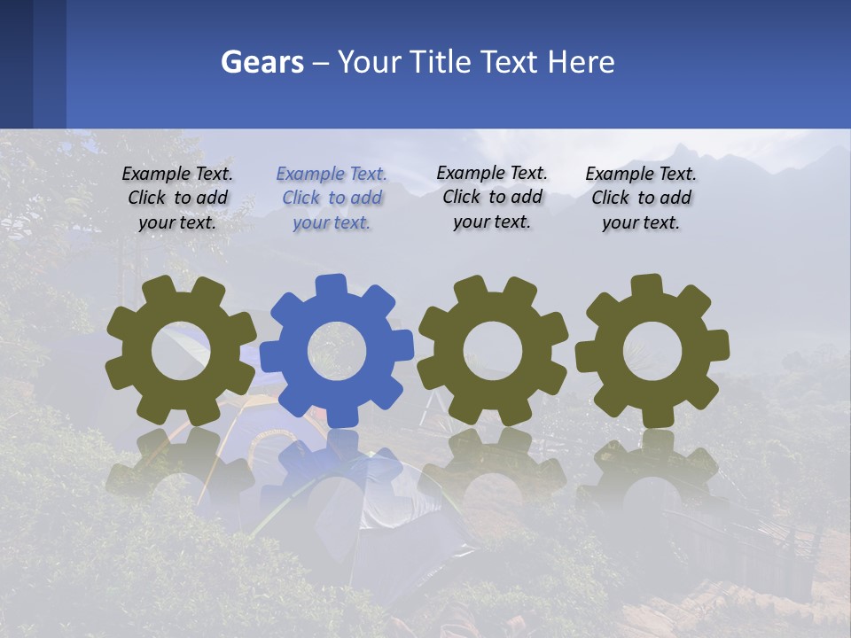 Family Wave Ocean PowerPoint Template