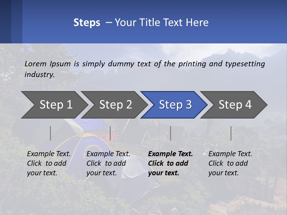 Family Wave Ocean PowerPoint Template