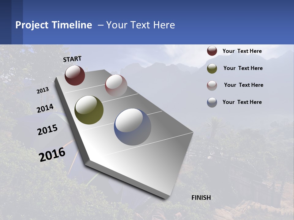 Family Wave Ocean PowerPoint Template