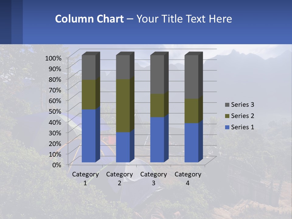 Family Wave Ocean PowerPoint Template