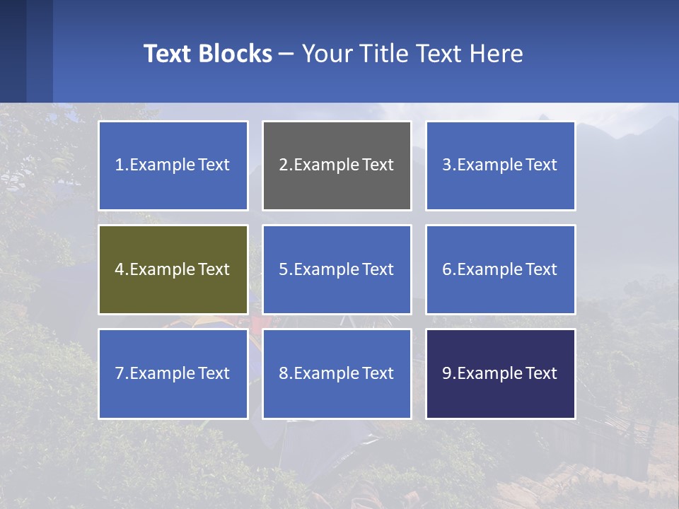 Family Wave Ocean PowerPoint Template