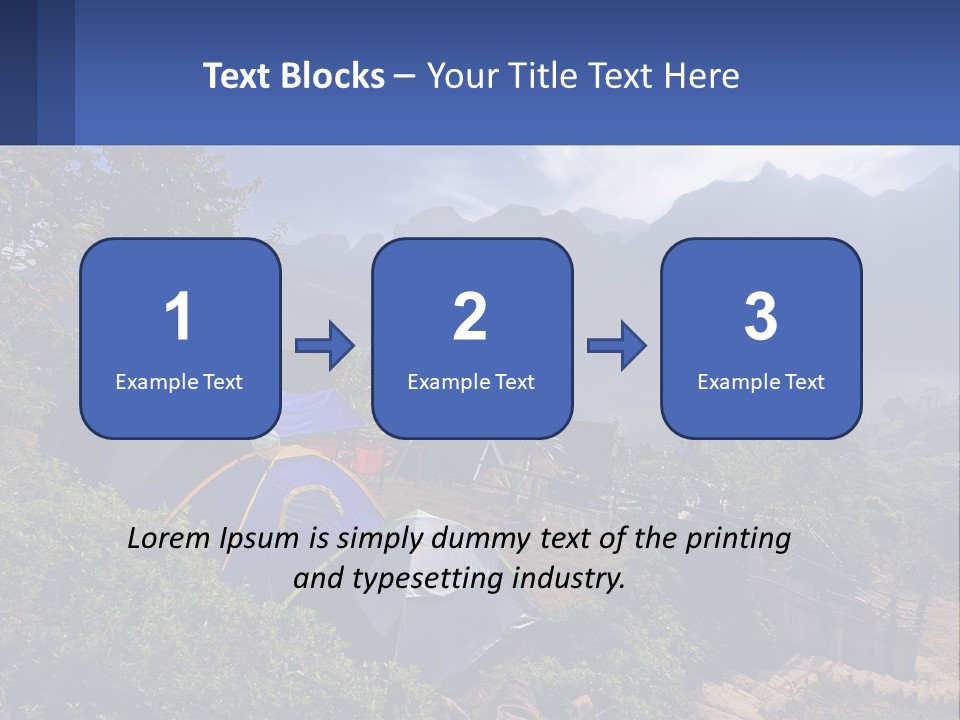 Family Wave Ocean PowerPoint Template