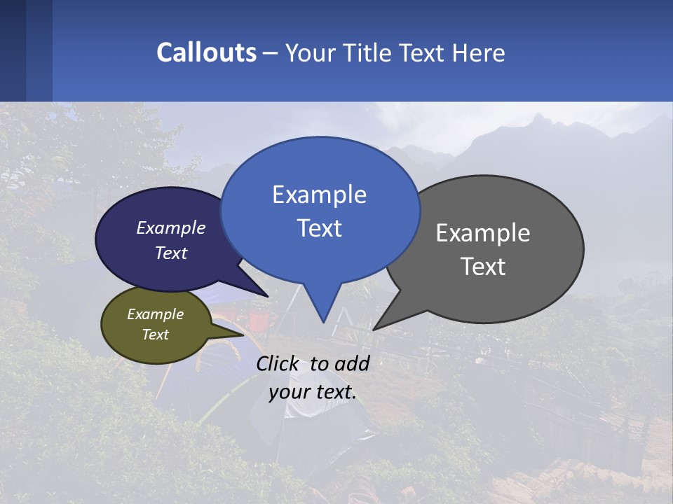 Family Wave Ocean PowerPoint Template