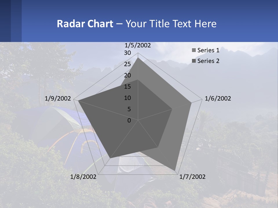 Family Wave Ocean PowerPoint Template