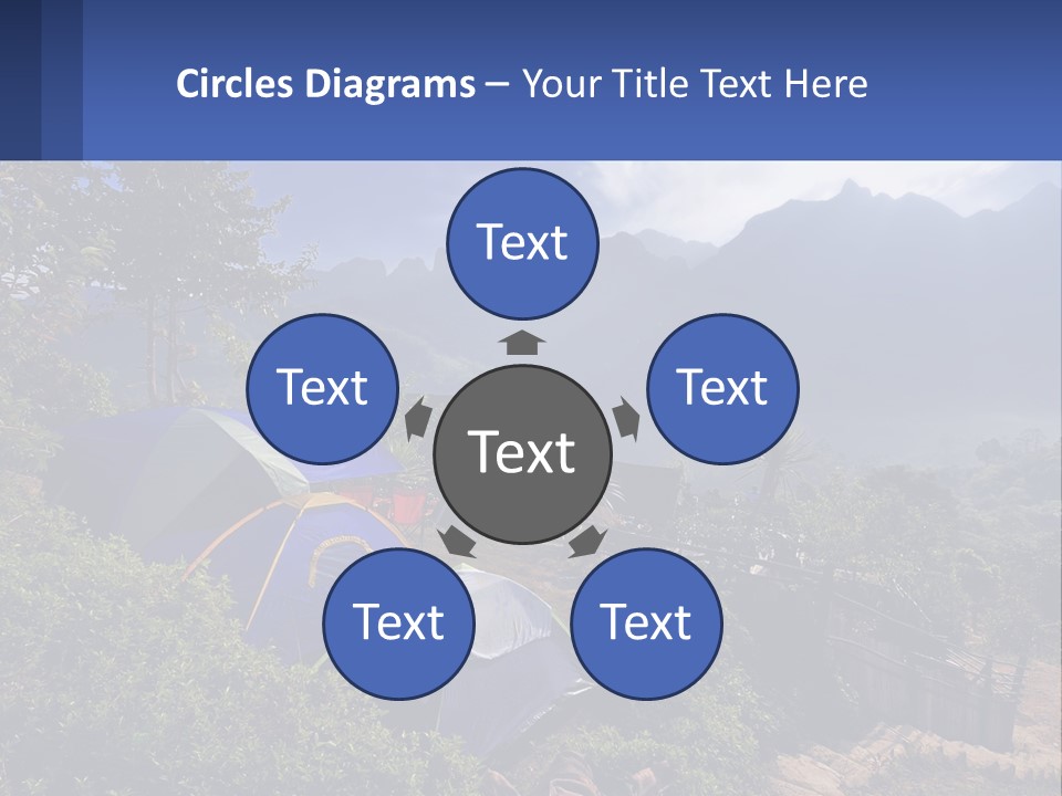 Family Wave Ocean PowerPoint Template