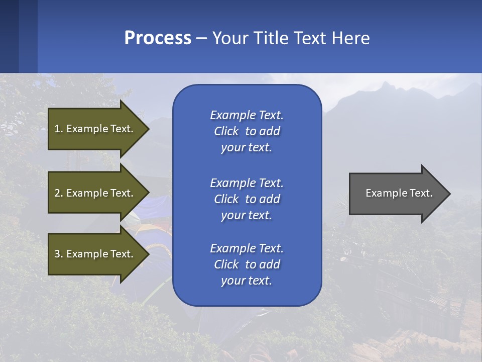 Family Wave Ocean PowerPoint Template