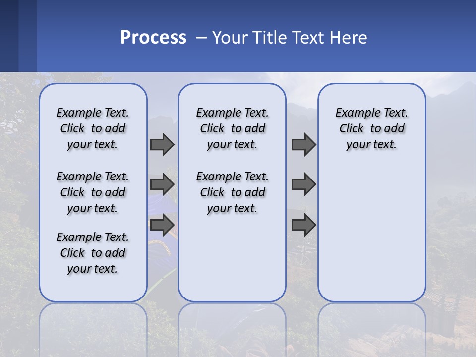Family Wave Ocean PowerPoint Template