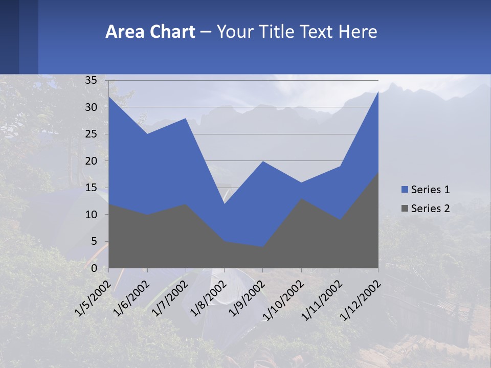 Family Wave Ocean PowerPoint Template