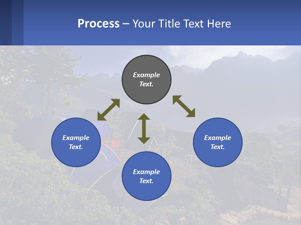 Family Wave Ocean PowerPoint Template