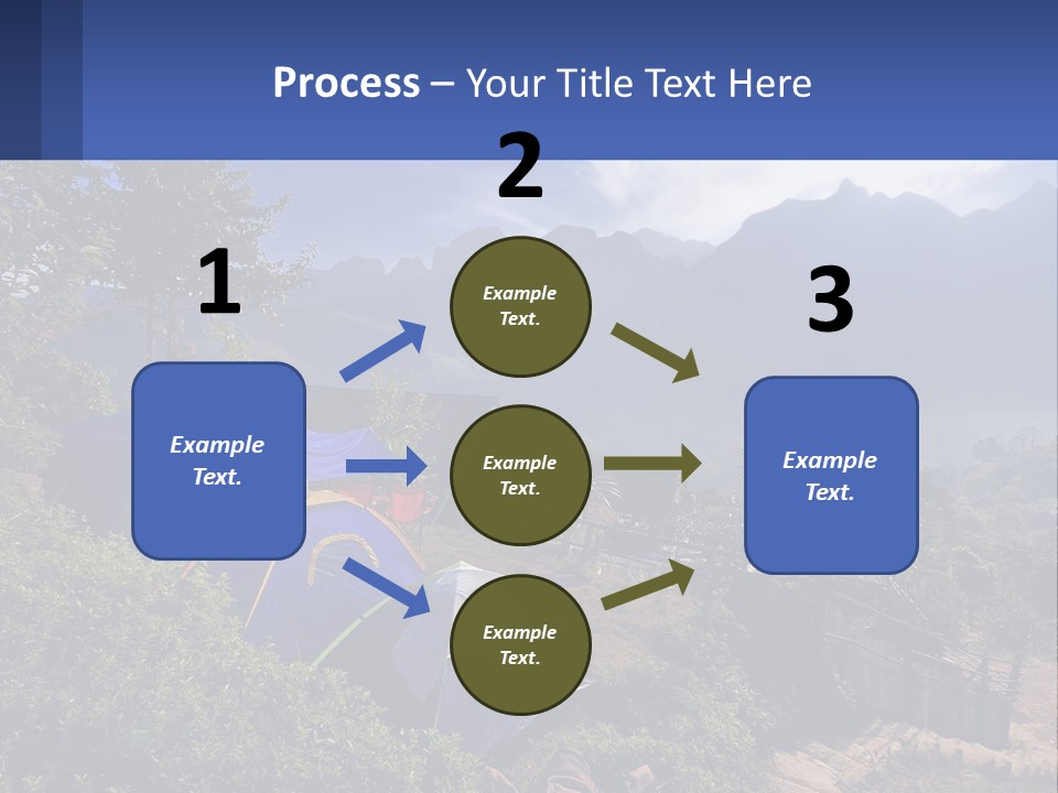 Family Wave Ocean PowerPoint Template