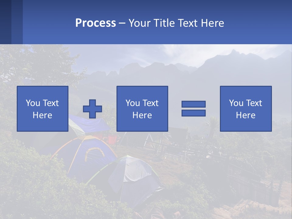 Family Wave Ocean PowerPoint Template