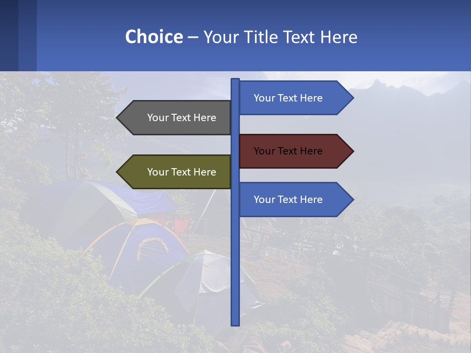 Family Wave Ocean PowerPoint Template