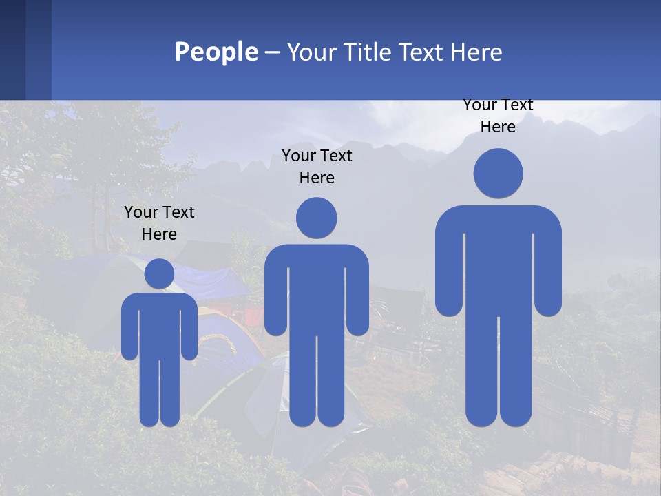 Family Wave Ocean PowerPoint Template