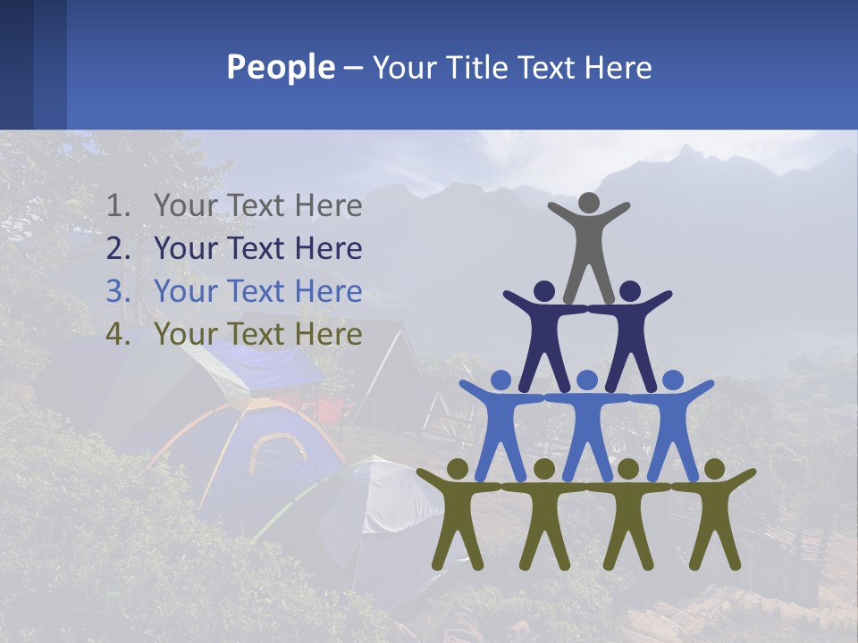 Family Wave Ocean PowerPoint Template