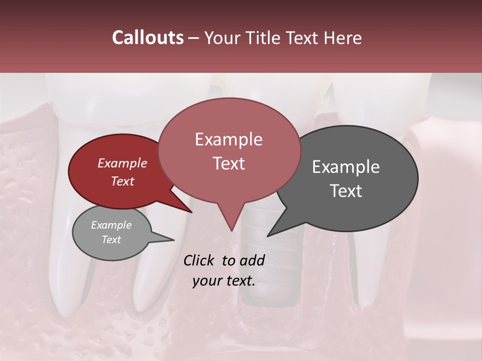 Sad Woman Single PowerPoint Template