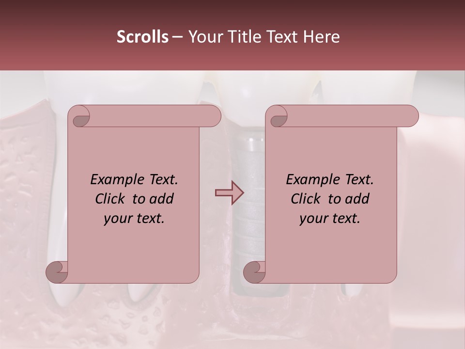 Sad Woman Single PowerPoint Template