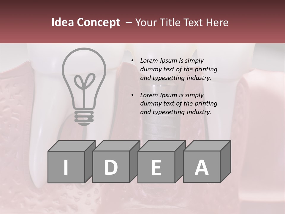 Sad Woman Single PowerPoint Template