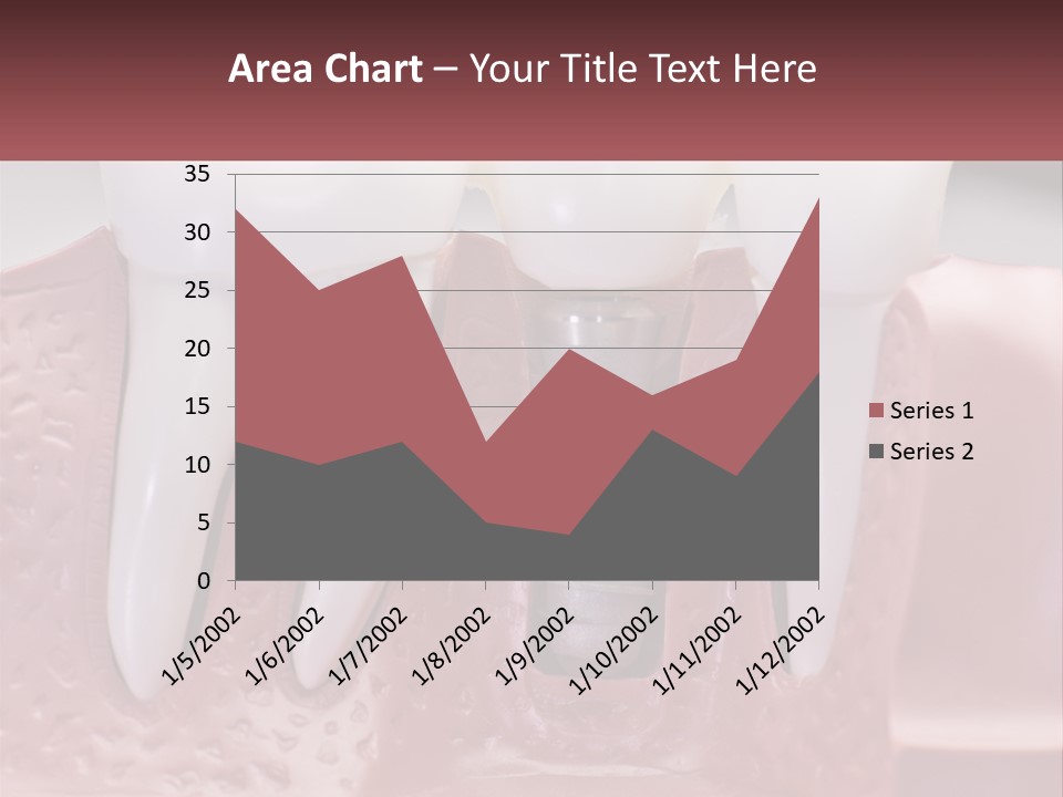 Sad Woman Single PowerPoint Template