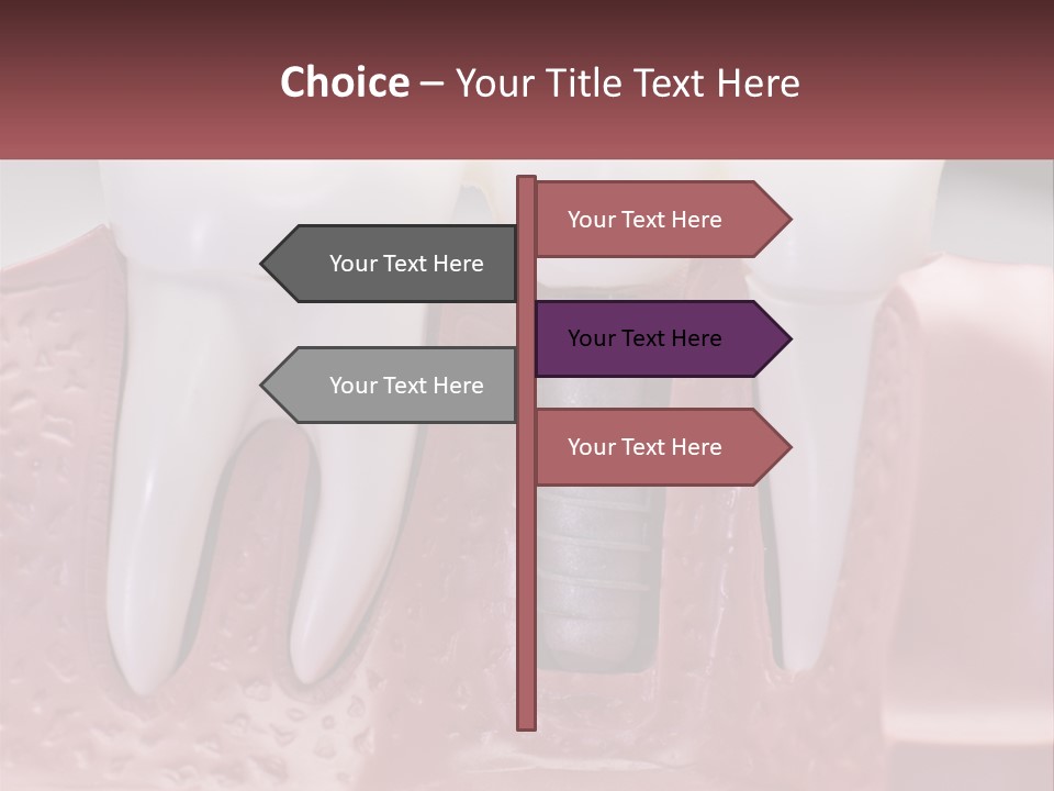 Sad Woman Single PowerPoint Template