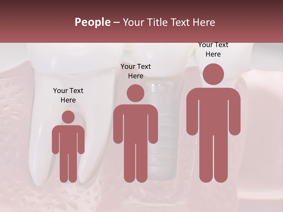 Sad Woman Single PowerPoint Template