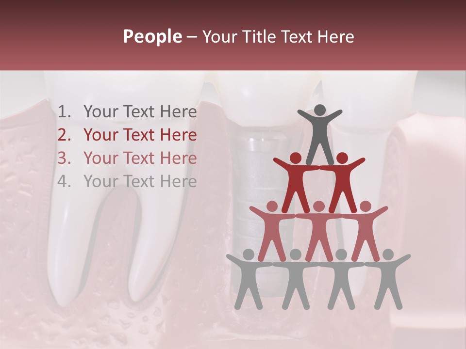 Sad Woman Single PowerPoint Template