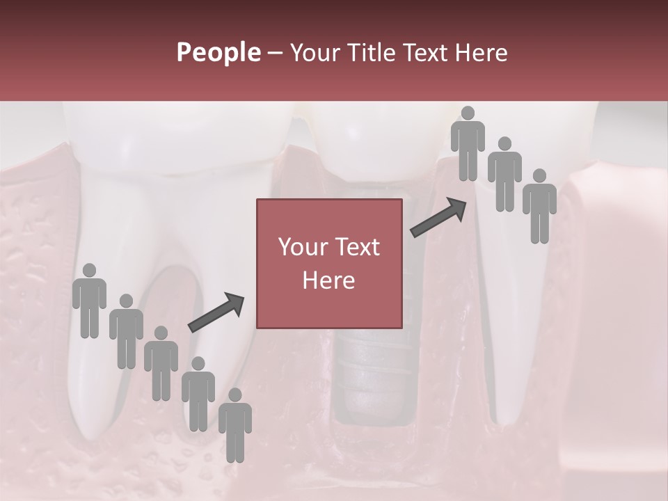 Sad Woman Single PowerPoint Template