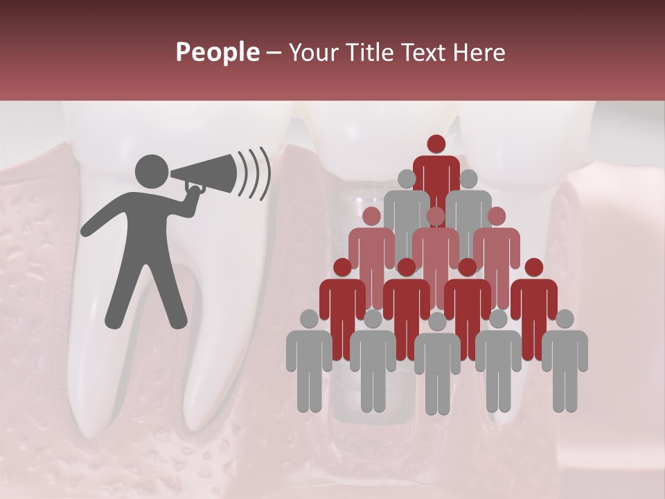 Sad Woman Single PowerPoint Template