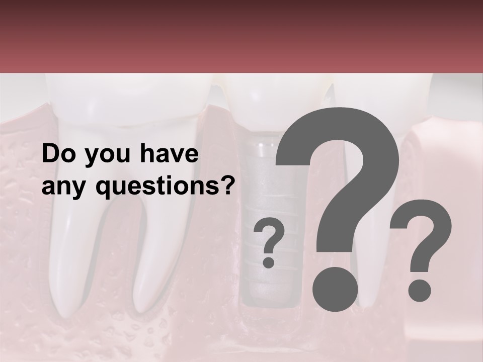 Sad Woman Single PowerPoint Template