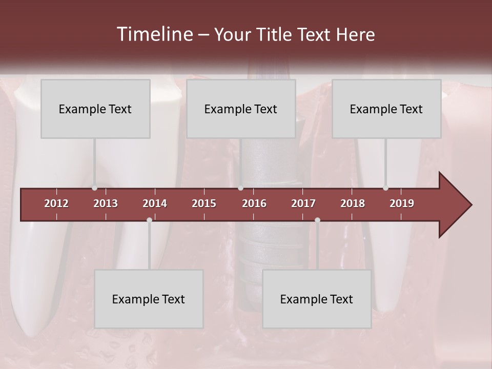 Sea Woman Wave PowerPoint Template