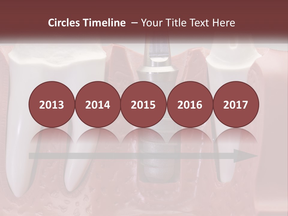 Sea Woman Wave PowerPoint Template