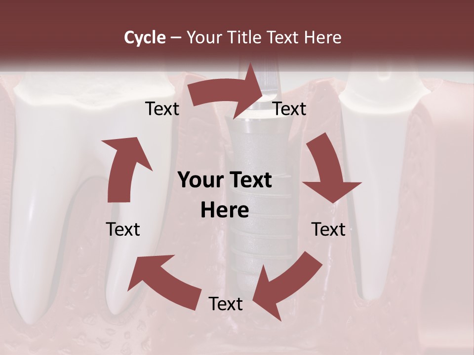 Sea Woman Wave PowerPoint Template