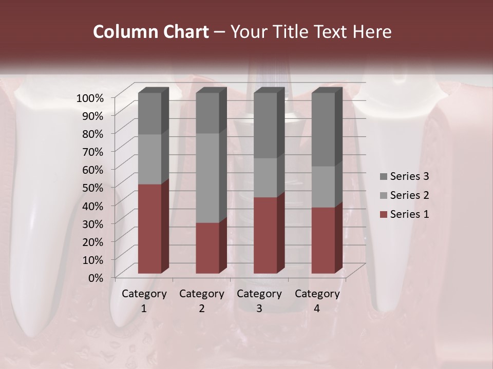 Sea Woman Wave PowerPoint Template