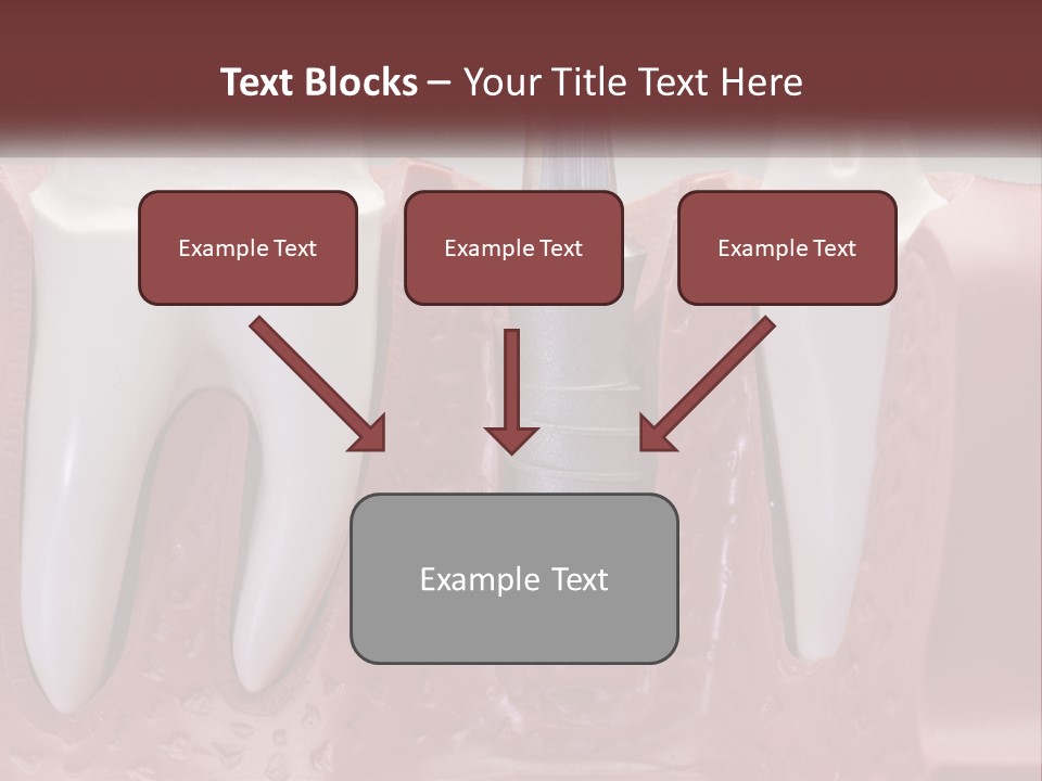 Sea Woman Wave PowerPoint Template