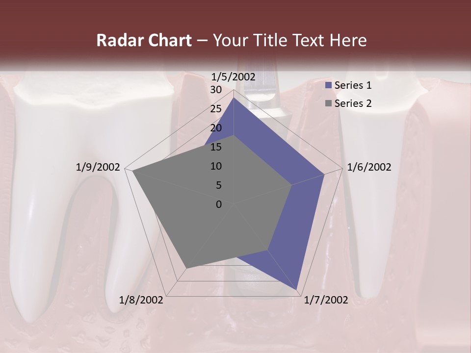 Sea Woman Wave PowerPoint Template