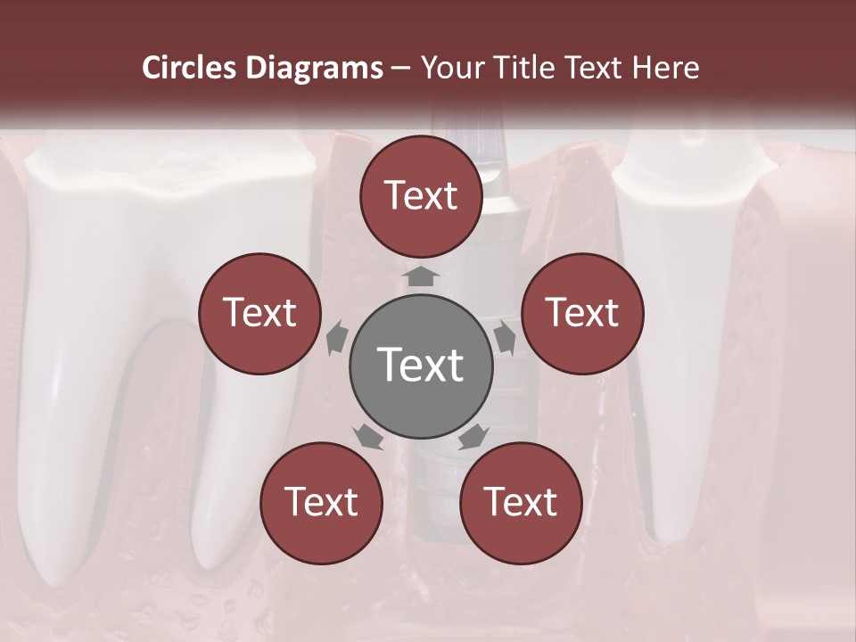 Sea Woman Wave PowerPoint Template