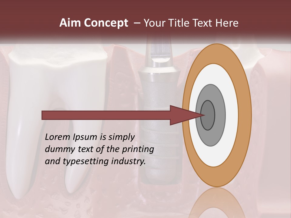 Sea Woman Wave PowerPoint Template