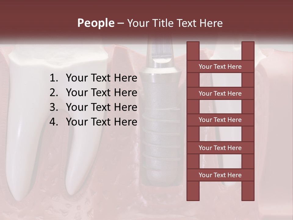 Sea Woman Wave PowerPoint Template