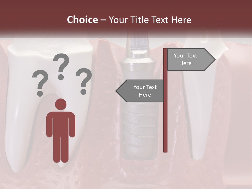 Sea Woman Wave PowerPoint Template