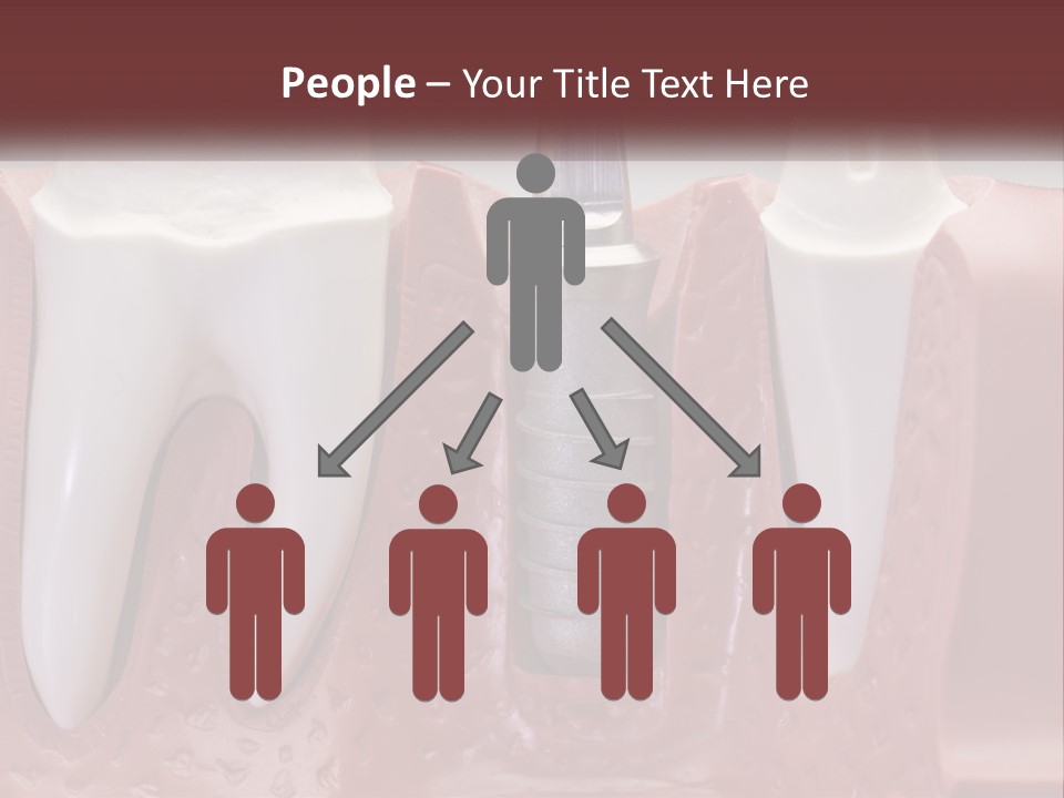 Sea Woman Wave PowerPoint Template