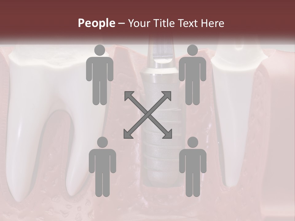 Sea Woman Wave PowerPoint Template