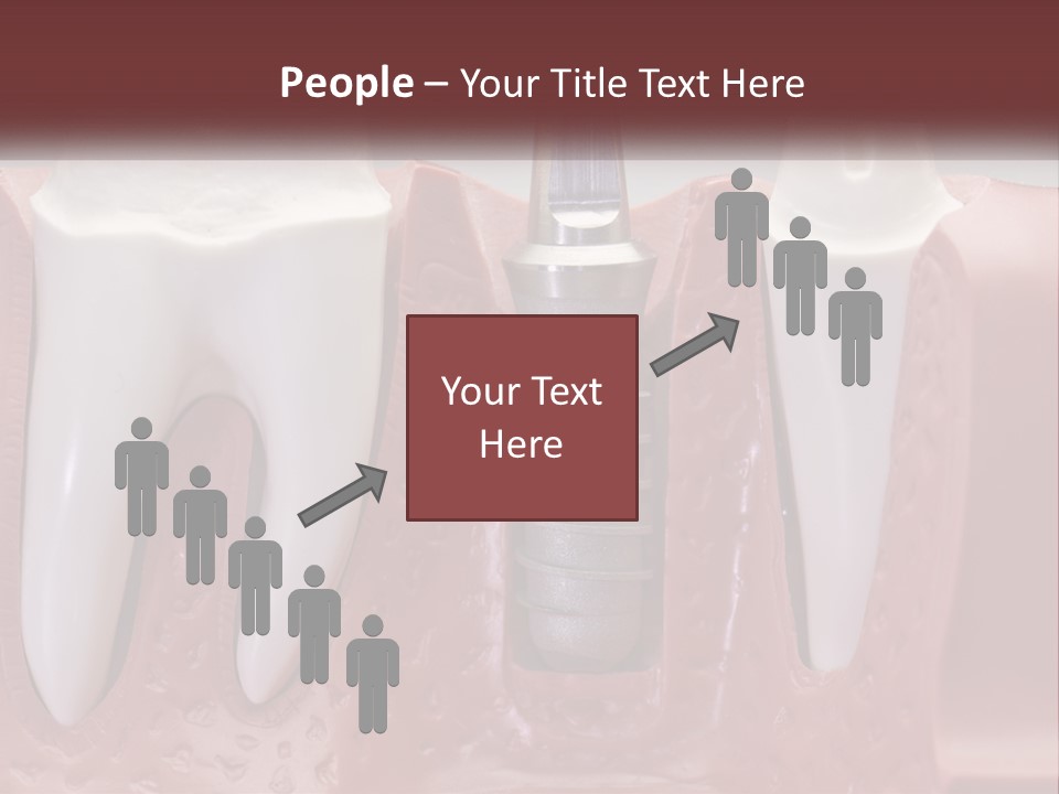 Sea Woman Wave PowerPoint Template