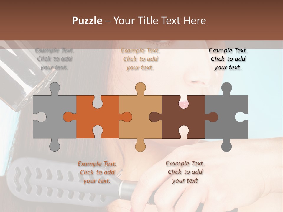 Single Coastal Senior PowerPoint Template