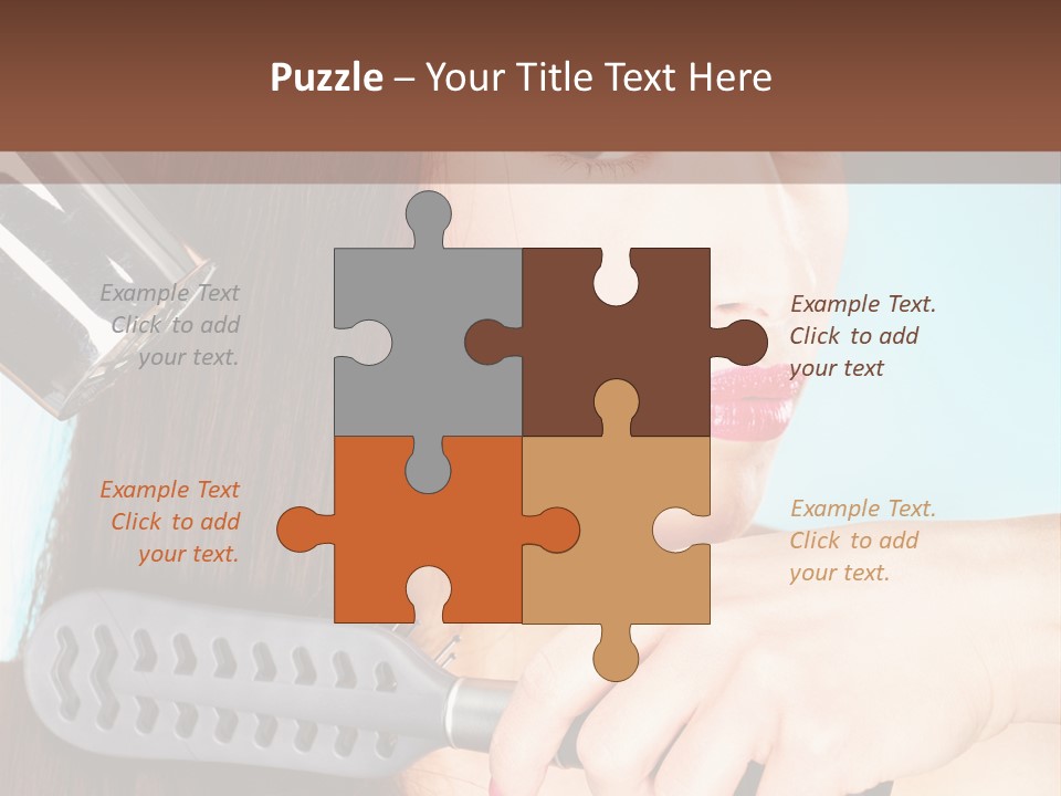 Single Coastal Senior PowerPoint Template