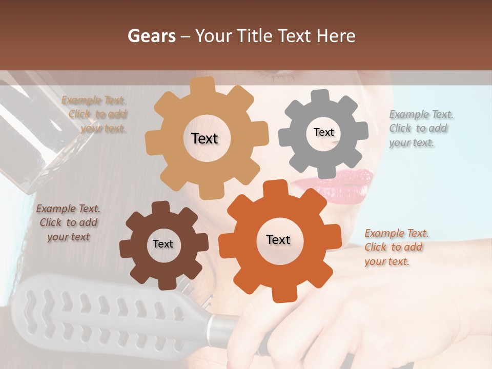 Single Coastal Senior PowerPoint Template