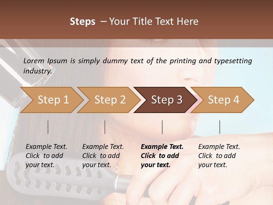 Single Coastal Senior PowerPoint Template