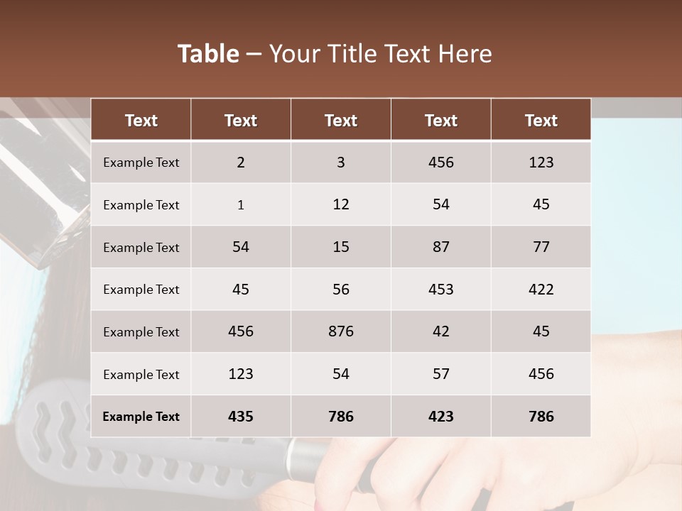Single Coastal Senior PowerPoint Template