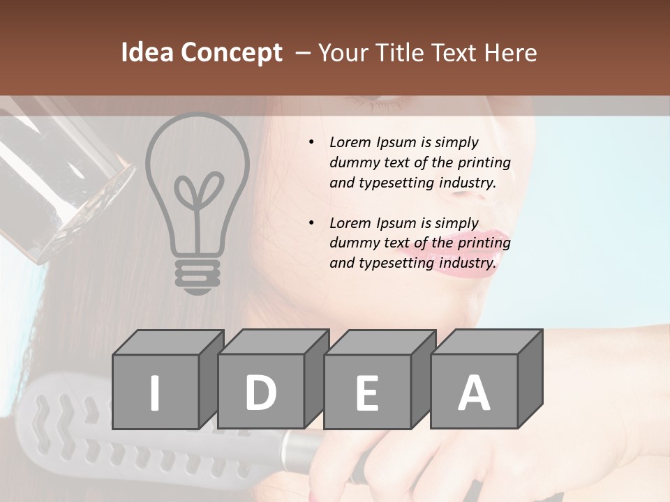 Single Coastal Senior PowerPoint Template